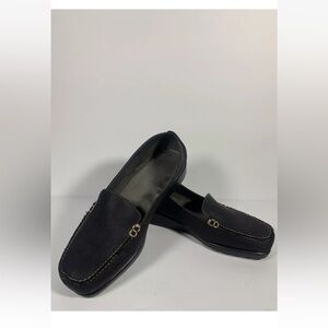 A2 by Aerosols Women’s Sz 7 Black Gondola Loafers